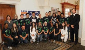 NHS CORE students at Drug Free Collier’s 5th Community Awareness Luncheon
