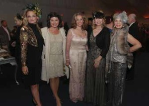 Amanda Jaron, Ingrid Aielli, Kay Bork, Karen Grimm, Patti Miesel from last year’s 1920’s Paris themed gala.