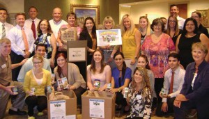 IRMS EMPLOYEES SUPPORT THE INAGURAL STUFF THE BUS PROGRAM WITH A WORKPLACE FOOD DRIVE.