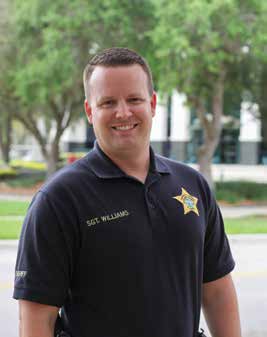 SGT. WADE WILLIAMS IS SUPERVISOR OF THE COLLIER COUNTY SHERIFF’S OFFICE’S EXPLOITATION SECTION, WHICH IS MADE UP OF DETECTIVES WHO SPECIALIZE IN THE INVESTIGATION OF THE SEXUAL EXPLOITATION OF CHILDREN THROUGH THE USE OF THE INTERNET AND COMPUTERS. Photo by Cpl. Efrain rnandez/CCSO