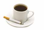 coffee and smoke