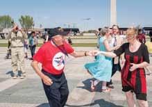 honor flight veteran dance
