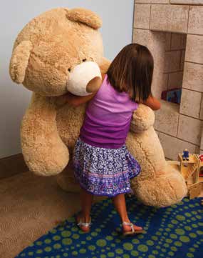 child with Advocacy Bear