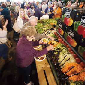 In celebrating agriculture, the Farm City BBQ showcases locally grown produce.