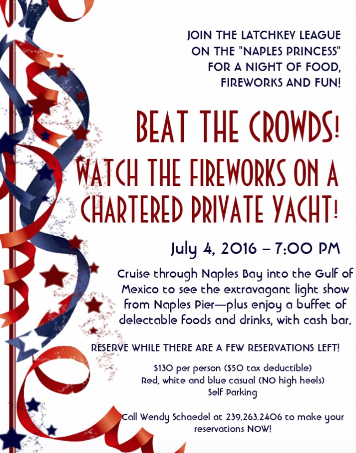 REVISED FOURTH OF JULY FLYER